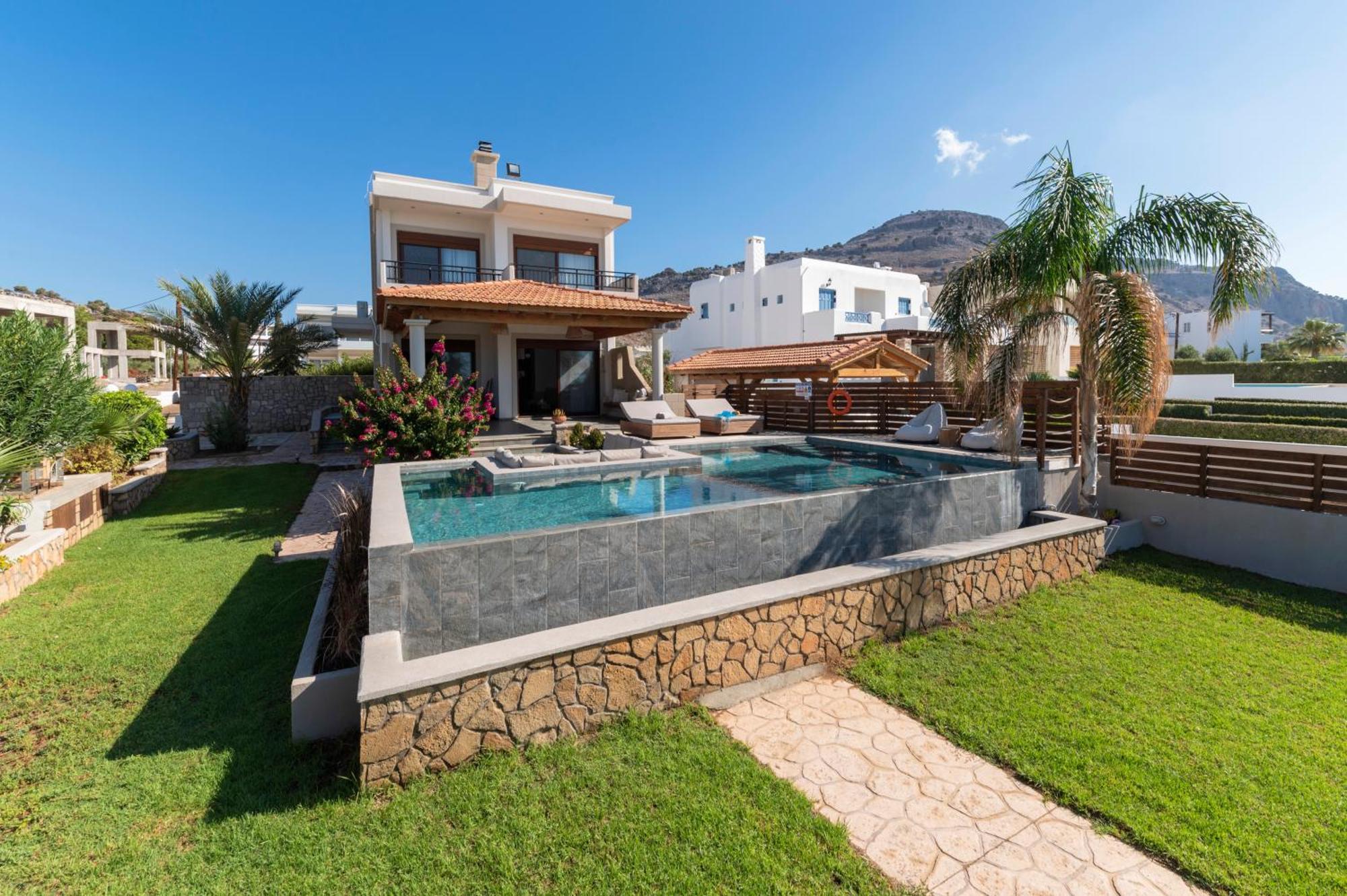 Villa Del Nonno Lardos Exteriér fotografie